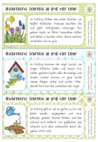 Vorschau - Aufgabenkarten - Abschreibkartei: Frühling (Groß- und Kleinschreibung) - Seite 3
