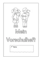 Vorschau - Stundenentwürfe - Vorschulheft. Übungsheft für den Kindergarten und die Vorschularbeit - Seite 1
