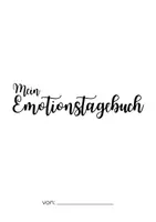 Vorschau - Arbeitsblätter - Emotionstagebuch | Gefühlstagebuch - Seite 1