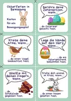 Vorschau - Spiele - Bewegungsspiel „Osterferien in Bewegung“ - Seite 1