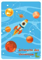 Vorschau - Spiele - Zählen mit Planeten Puzzle 🚀🌍🧩 - Seite 1