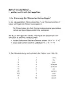 Vorschau - Unterrichtsreihen - Zählen wie die Römer III - Seite 1
