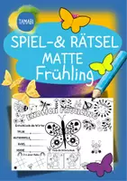 Vorschau - Arbeitsblätter - Ausmalbilder Frühling - Spiel- & Rätselmatte "Frühling" | Frühling Rätsel | Aufgaben für Schnelle | Ich bin fertig Aufgaben | Lückenfüller - Deckblatt