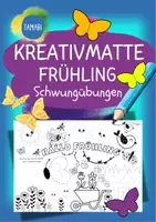 Vorschau - Arbeitsblätter - Schwungübungen Vorschule - Kreativmatte "Frühling" - Schwungübungen - malen & zeichnen | Vorschule | Schwungübungen Klasse 1 | Frühling Kindergarten | Aufgaben für Schnelle | Ich bin fertig Aufgaben | Lückenfüller | Ausmalbilder Frühling - Deckblatt