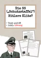 Vorschau - Arbeitsblätter - Die "Schutzstaffel" ("SS") - Text, Aufgaben und Lösung - Deckblatt