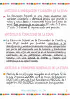 Vista previa - Para docentes: organización, planificación y formación - Resumen currículo 2º ciclo Castilla y León - página 3