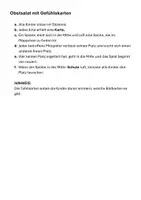 Vorschau - Spiele - Obstsalat. Schulmaterial. Gruppenspiel - Seite 1