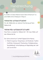 Vorschau - Stundenentwürfe - Unterrichtsentwurf Zahlenstrahl - Seite 1