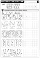 Vorschau - Arbeitsblätter - DAS KLEINE EINMALEINS - Bildaufgaben (Arbeitsblätter + Tafelmaterial) - Seite 3