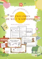 Vorschau - Arbeitsblätter - Mit zwei Ohren hören - Stereo Hören (Experiment) - Deckblatt