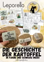 Vorschau - Arbeitsblätter - Leporello - Die Geschichte der Kartoffel - Deckblatt