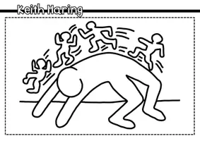 anteprima - Esercizi - Keith Haring and Pop Art. Art Lesson. English - Pagina 1