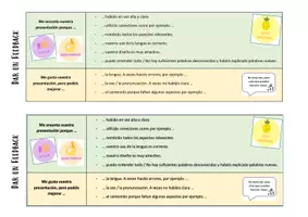 Vorschau - Präsentationen/Tafelbilder - Dar un feedback - Deckblatt