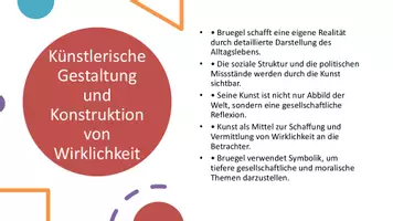 Vorschau - Präsentationen/Tafelbilder - Pieter Bruegel d.Ä. - Präsentation & Unterrichtseinstieg - Seite 1