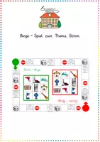 Vorschau - Spiele - Strom / Energieumwandlung: Bingo (Spiel) - Sachunterricht - Kl. 3/4 - Deckblatt
