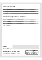 Vorschau - Arbeitsblätter - Dein persönlicher Buch-Rückblick – Alles auf einen Blick! - Seite 3