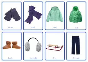 anteprima - Flashcard - My Winter Flashcards - Pagina 3