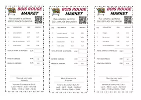 Aperçu - Feuilles d'exercices - Tickets caisse nombres décimaux - Page 1