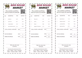 Aperçu - Feuilles d'exercices - Tickets caisse nombres décimaux - Page 2