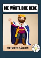 Vorschau - Arbeitsblätter - Die wörtliche Rede in Märchen (Übungsaufgaben) - Deckblatt