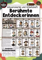 Vorschau - Arbeitsblätter - Berühmte Entdecker und Entdeckerinnen - Komplettpaket - Seite 1