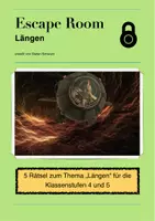 Vorschau - Arbeitsblätter - Escape Room - Längen (5 Rätsel) - Deckblatt