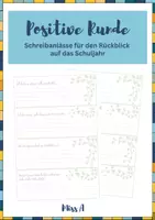Vorschau - Aufgabenkarten - Warme Dusche: Rückblick auf das Schul(halb)jahr - Deckblatt