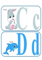 Vista previa - Decoración del aula - Abecedario de animales - página 1