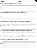 Vorschau - Spiele - Movie Guide: When the Game Stands Tall (2014) - Questions & Activities with Answers - Seite 3