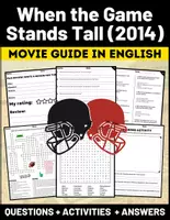 Vorschau - Spiele - Movie Guide: When the Game Stands Tall (2014) - Questions & Activities with Answers - Deckblatt