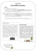 Vorschau - Merkblätter - Klassenarbeit Erzählkern ausgestalten - Erlebniserzählung - Deckblatt