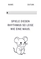 Vorschau - Arbeitsblätter - Tolle Tier-Rhythmen: Arbeitsblätter und Ausmalbilder (PDFs) - Seite 3