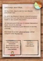 Vorschau - Fördermaterial/Inklusion - "Silvesterknaller" - "4 auf einen Streich" - Winter - Klammerkarten - Seite 1