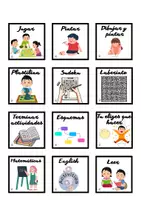 Vista previa - Tarjetas / Manipulativos - ¿Qué puedo hacer ahora? Tus alumnos no saben qué hacer... - página 2