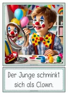 Vorschau - Fördermaterial/Inklusion - FASCHING Bildkarten für die Satzerarbeitung - Seite 3