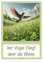 Vorschau - Fördermaterial/Inklusion - FRÜHLING Bildkarten für die Satzbildung - Seite 2