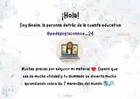 Vista previa - Unidades / Secuencias / Situaciones de Aprendizaje - Siete maravillas del mundo moderno dossier - página 3