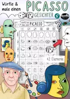 Vorschau - Arbeitsblätter - Kunstprojekt: Picasso-Gesichter spielerisch gestalten – Kreatives Würfelspiel - Seite 1