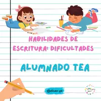 Vista previa - Refuerzo / NEE / Materiales de apoyo - DIFICULTADES EN LA ESCRITURA-TEA - Portada