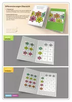 Vorschau - Stationenlernen - Klettmappen | Bunte Blumen kombinieren | Level 1 + 2 - Seite 2