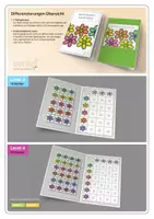 Vorschau - Stationenlernen - Klettmappen | Bunte Blumen kombinieren | Level 3 + 4 - Seite 2