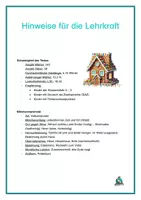 Vorschau - Fördermaterial/Inklusion - Hänsel und Gretel - Märchentext auf einer Seite - Seite 1