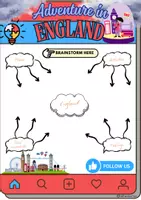 Vorschau - Arbeitsblätter - England Adventure Writing - Grade 7 - Seite 1