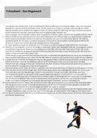 Vorschau - Arbeitsblätter - Tchoukball Regeln (Aufgaben für Passive) - Seite 1