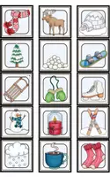 Vista previa - Juegos / Gamificación - Winter - Pairs Game - página 1