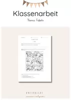 Vorschau - Stundenentwürfe - Materialpaket Fabeln: Willkommen in einer fabelhaften Welt - Seite 1