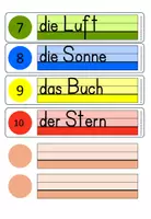 Vorschau - Aufgabenkarten - Schleichdiktat für die erste Klasse - 2 - Seite 2