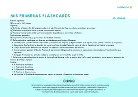 Vista previa - Tarjetas / Manipulativos - Mis primeras flashcards - página 2