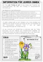 Vorschau - Arbeitsblätter - Der Frühling - Materialpaket (DAF/DAZ) - Seite 2