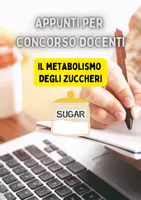 anteprima - Materiale di supporto/inclusione - 2 Metabolismo zuccheri - Pagina di copertina